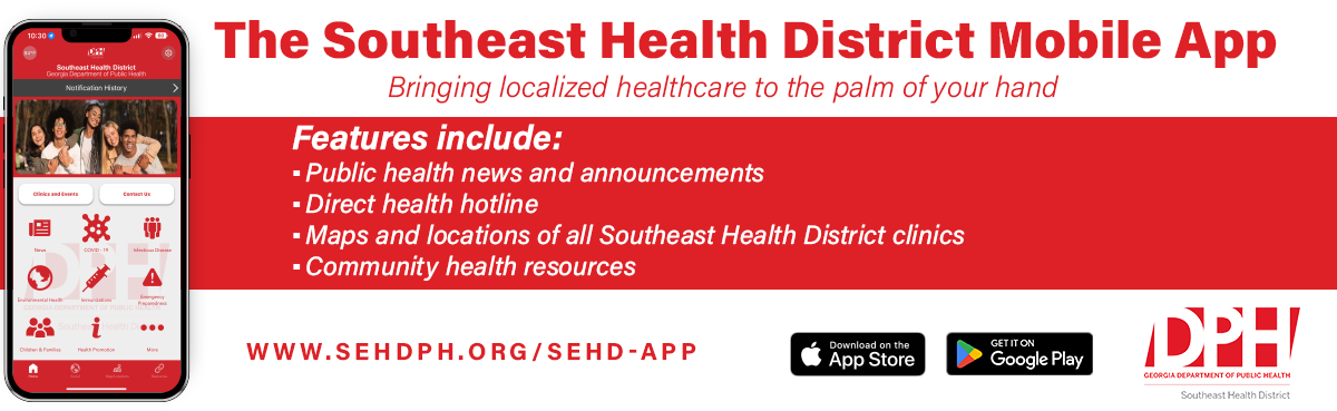 Southeast Health District Mobile App